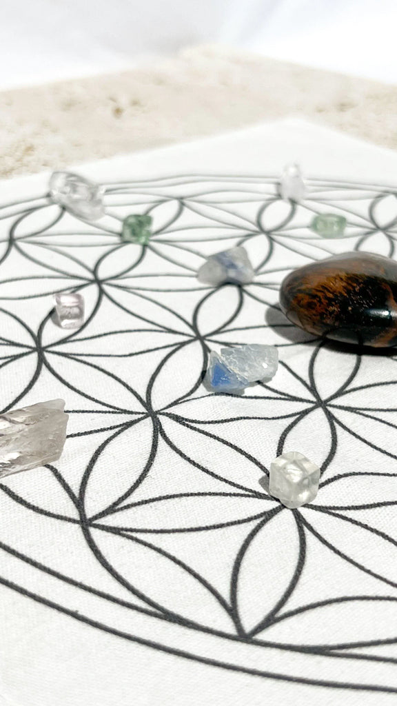 Crystal Gridding Starter Kit | Study + Focus - Unearthed Crystals