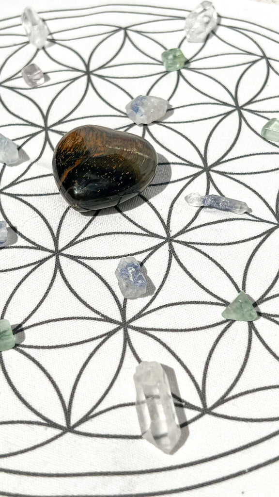 Crystal Gridding Starter Kit | Study + Focus - Unearthed Crystals