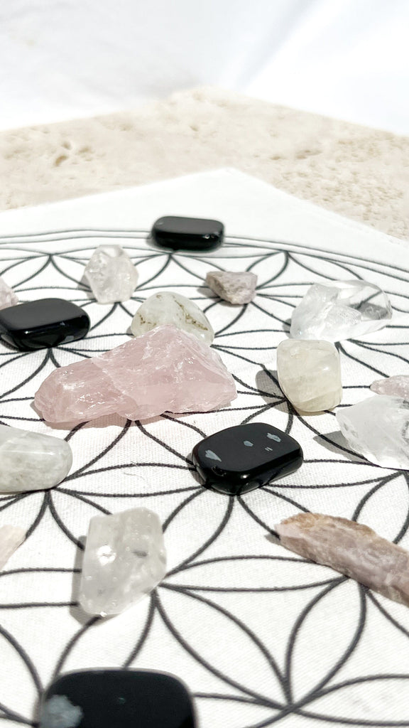 Crystal Gridding Starter Kit | Heart Healing - Unearthed Crystals