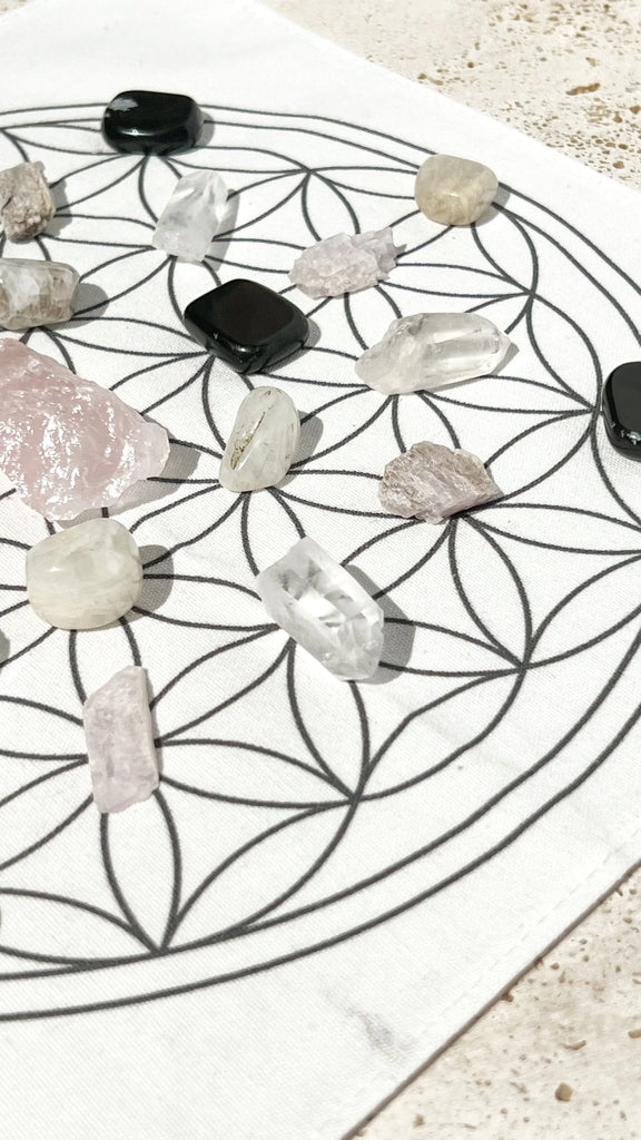 Crystal Gridding Starter Kit | Heart Healing - Unearthed Crystals