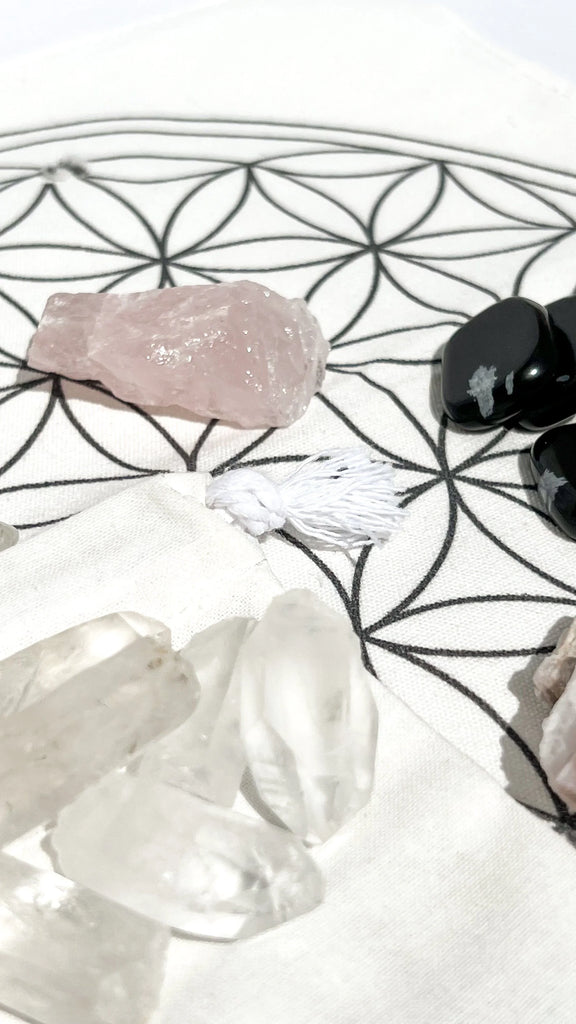 Crystal Gridding Starter Kit | Heart Healing - Unearthed Crystals