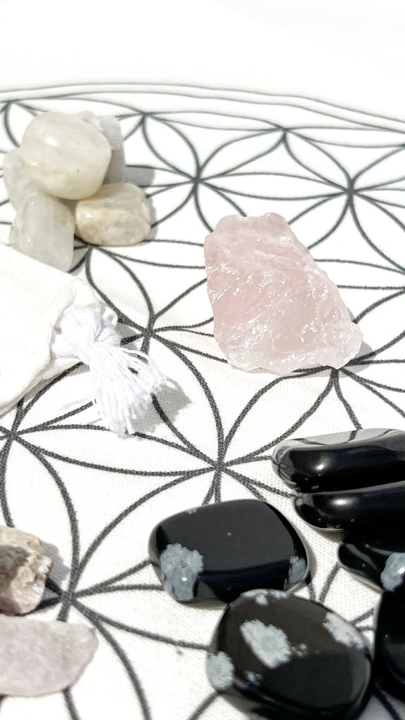 Crystal Gridding Starter Kit | Heart Healing - Unearthed Crystals