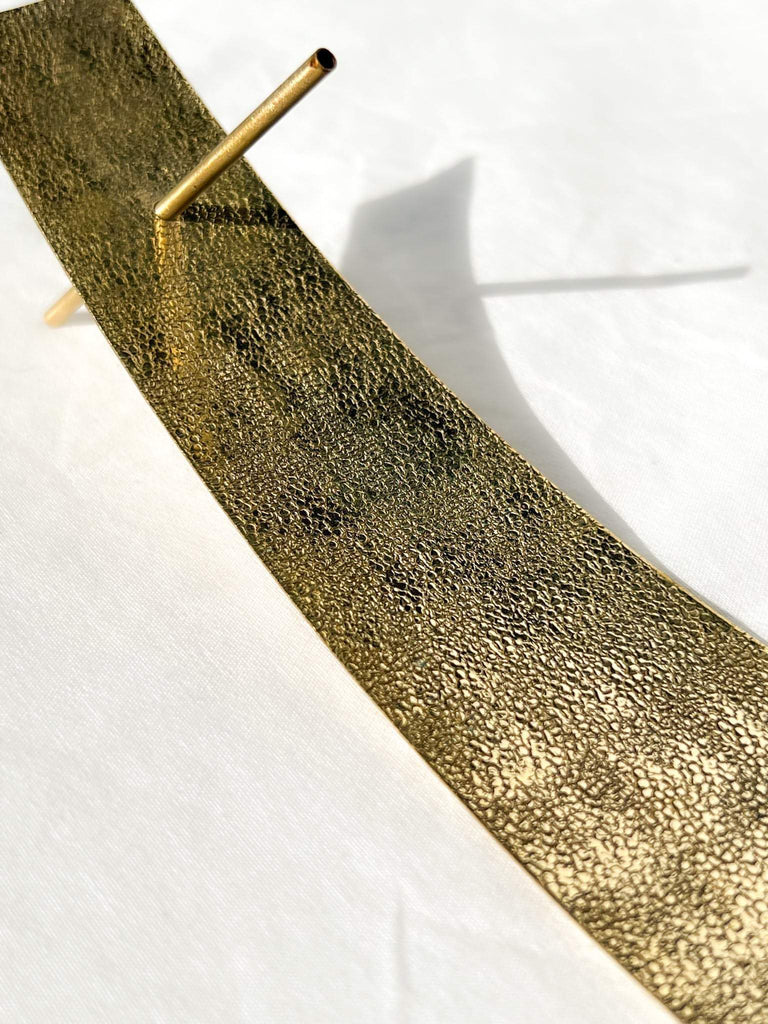 Brass Incense Holder | Antique Hammock - Unearthed Crystals