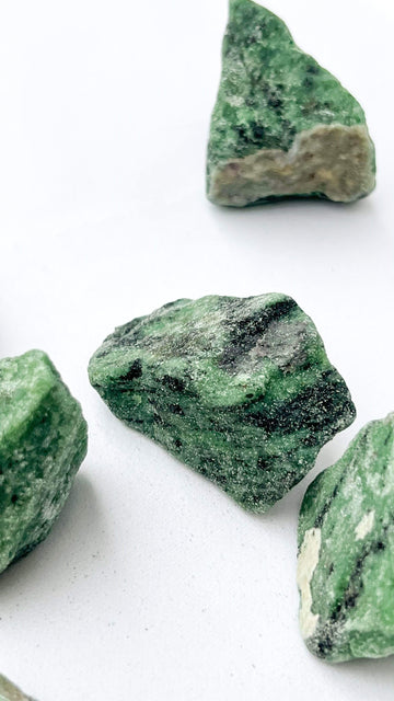 Ruby in Zoisite Rough | Medium - Unearthed Crystals