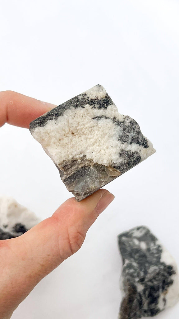 Zebra Jasper Rough | Medium - Unearthed Crystals