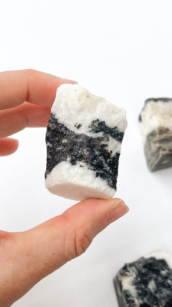 Zebra Jasper Rough | Medium - Unearthed Crystals