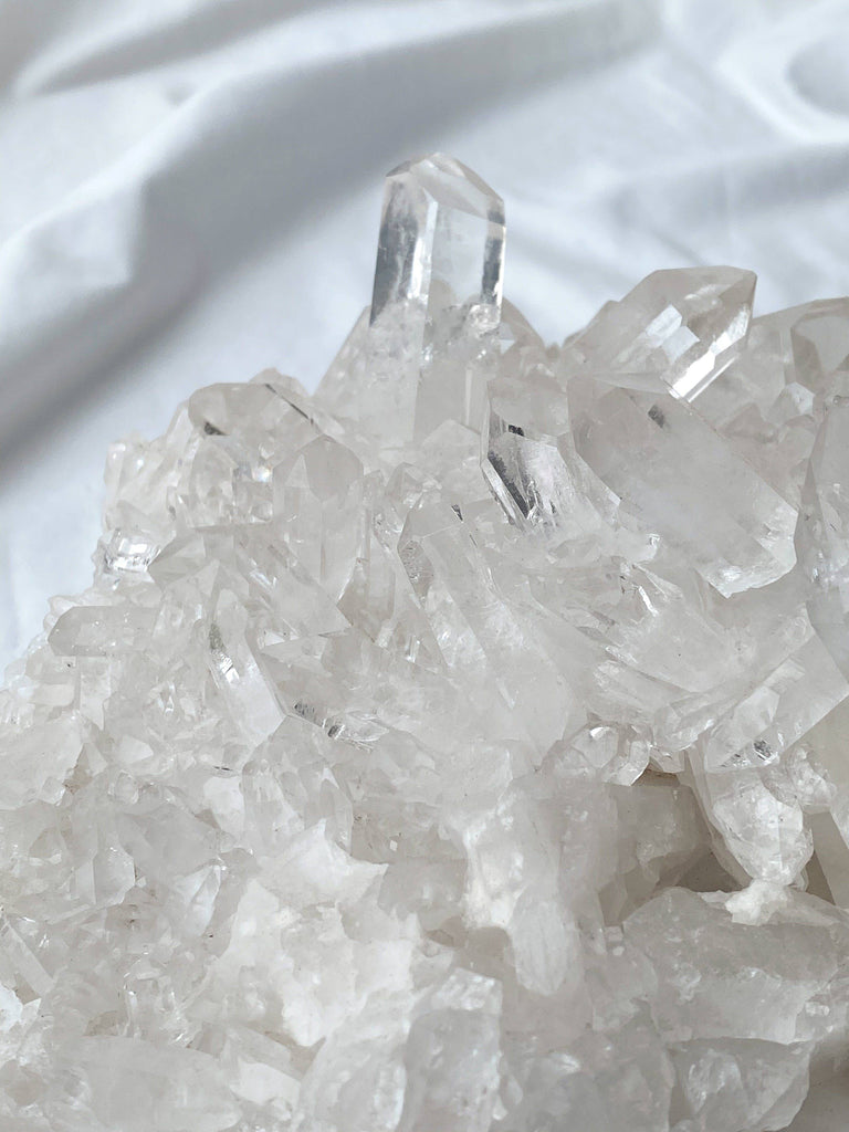 Clear Quartz Cluster - Unearthed Crystals