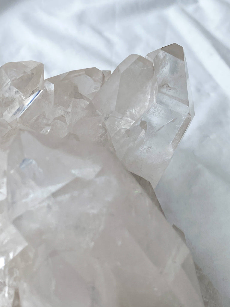 Clear Quartz Cluster - Unearthed Crystals