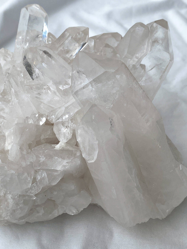 Clear Quartz Cluster - Unearthed Crystals
