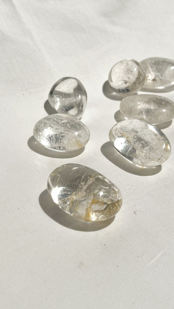 Clear Quartz Palm Stone | Small - Unearthed Crystals