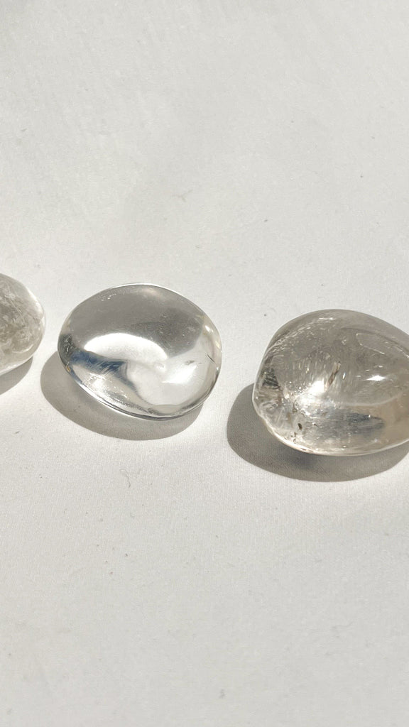 Clear Quartz Palm Stone | Small - Unearthed Crystals