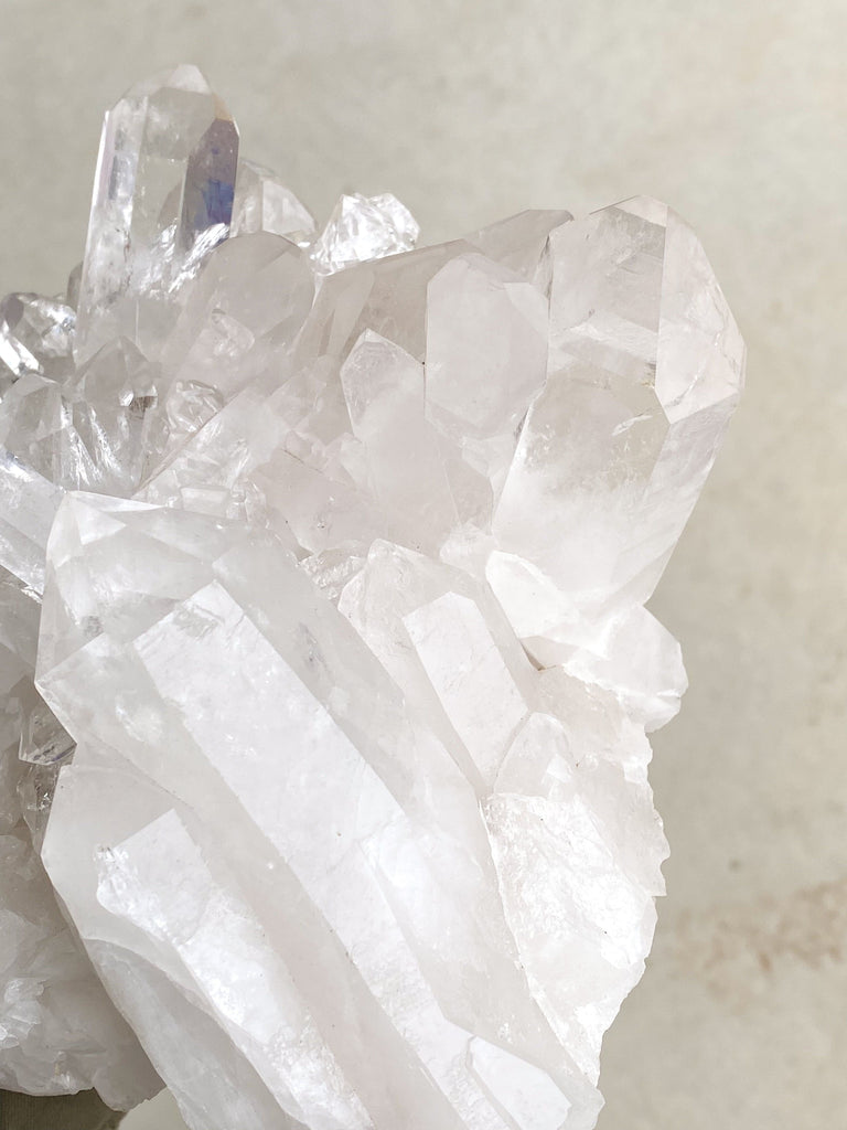 Clear Quartz Cluster - Unearthed Crystals