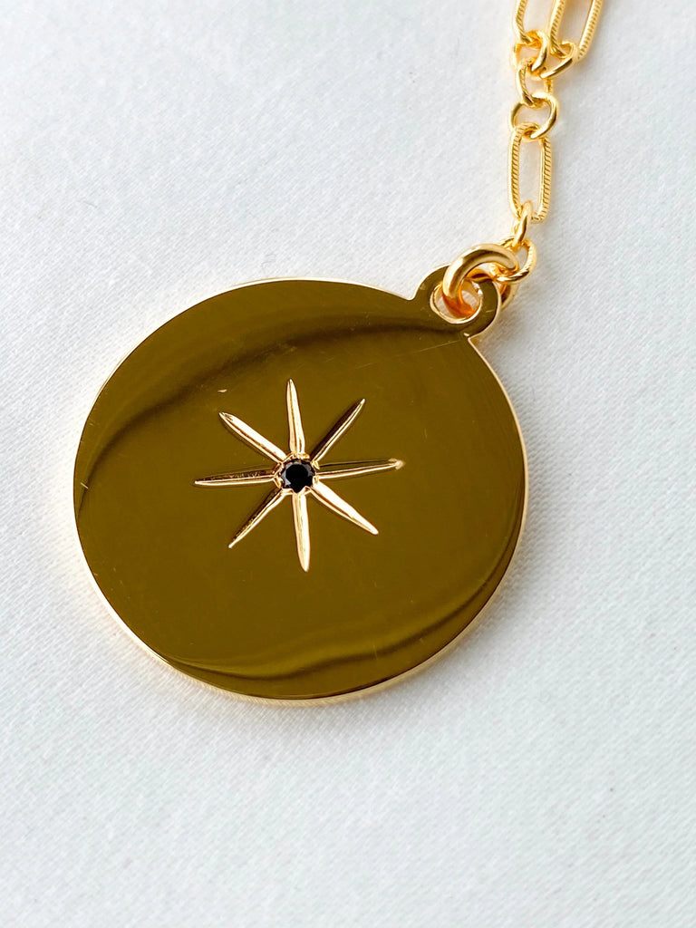 STARBURST Necklace | January | Garnet - Unearthed Crystals