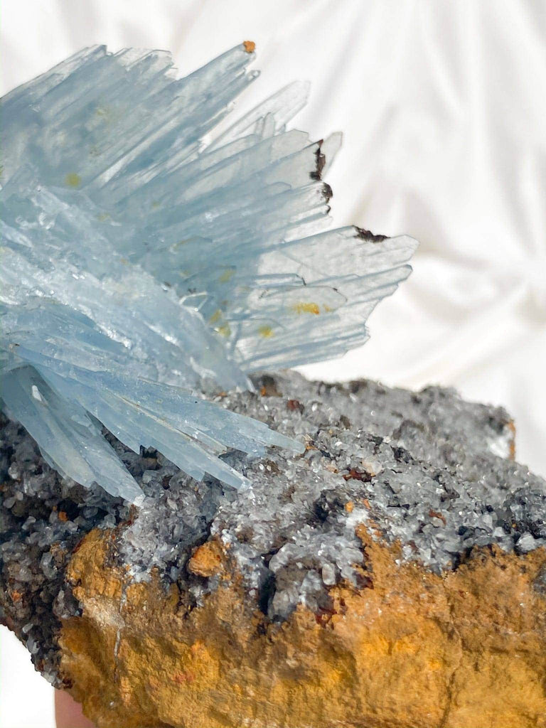 Moroccan Blue Barite Specimen - Unearthed Crystals