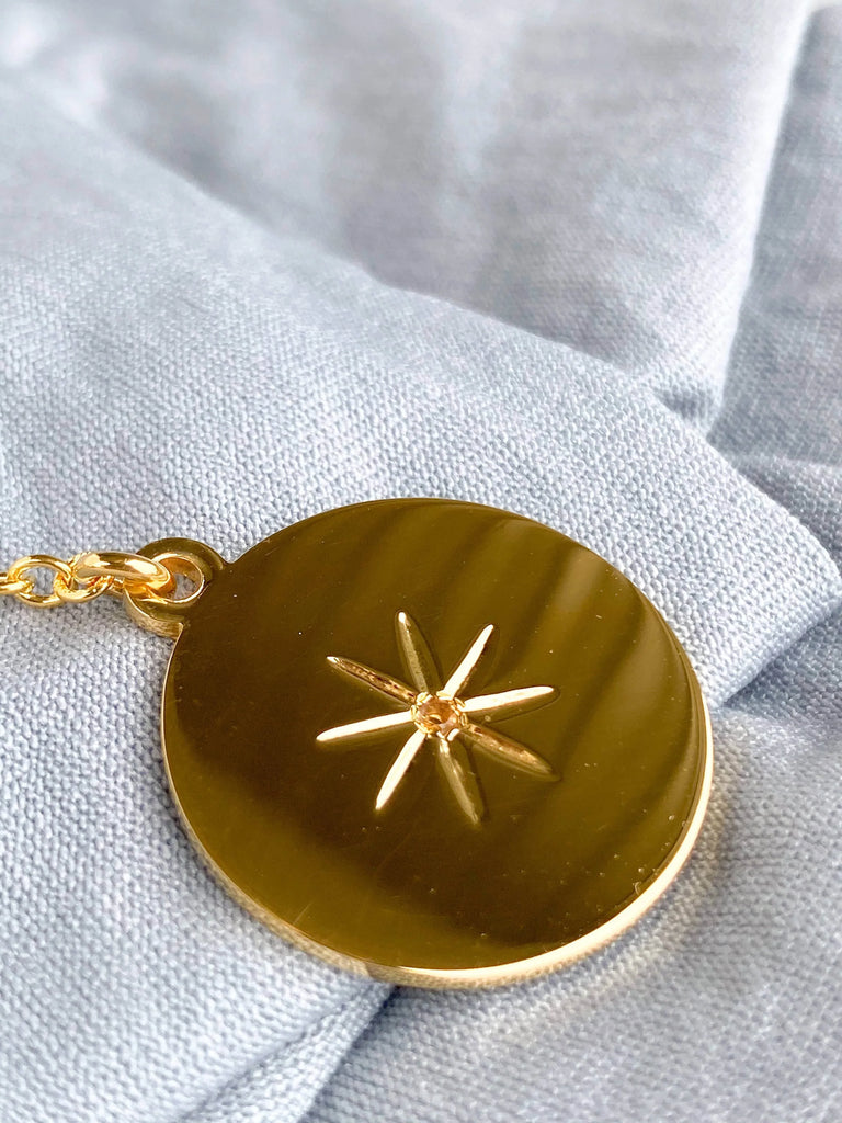 STARBURST Necklace | November | Citrine - Unearthed Crystals