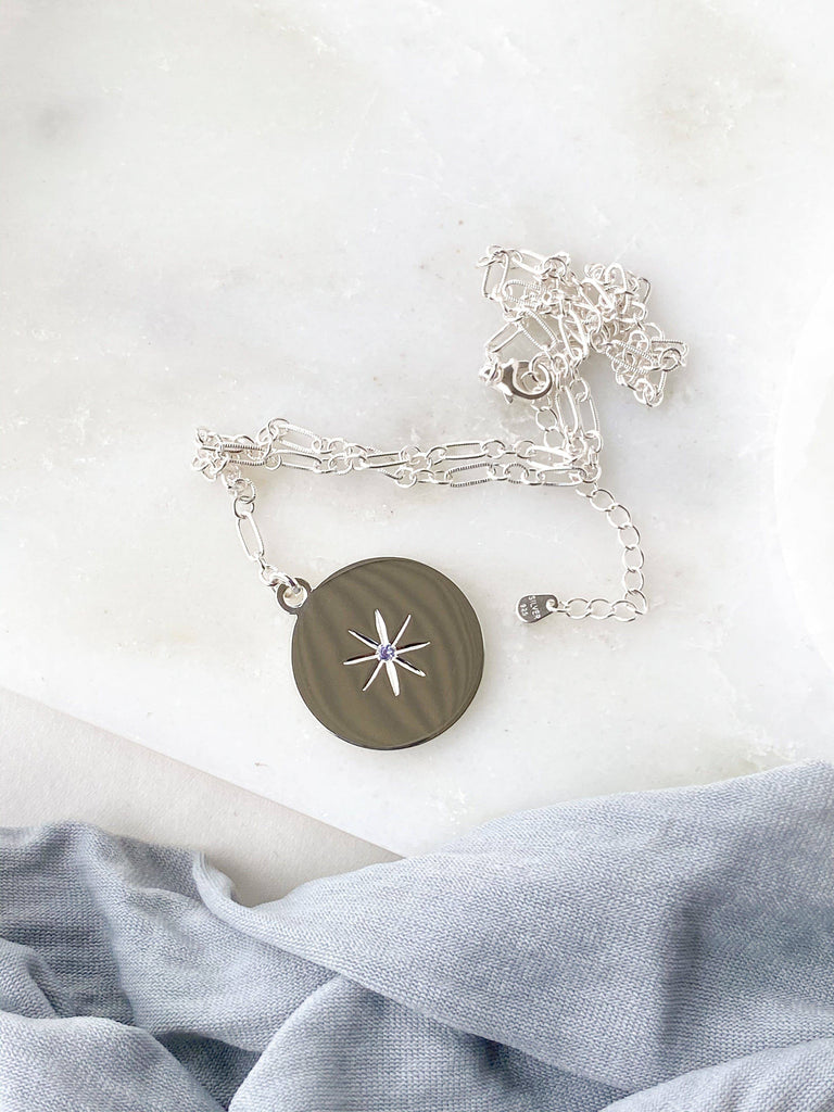 STARBURST Necklace | December | Tanzanite - Unearthed Crystals