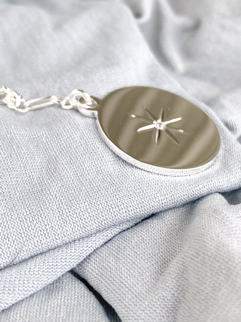 STARBURST Necklace | March | Aquamarine - Unearthed Crystals