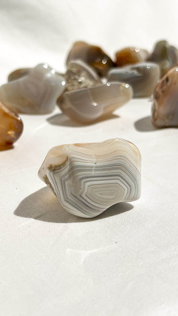 Banded Agate Freeform | Small - Unearthed Crystals