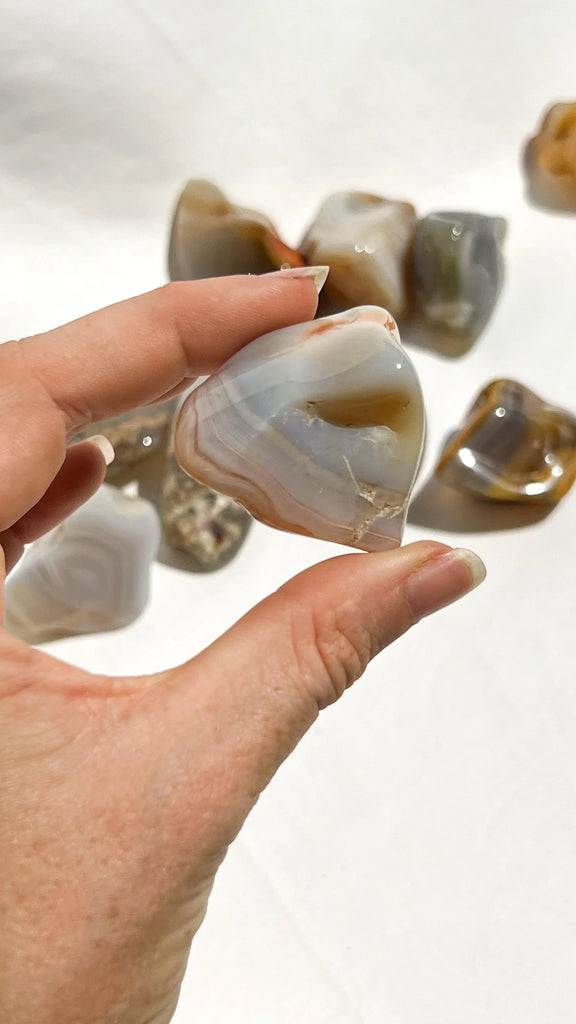 Banded Agate Freeform | Small - Unearthed Crystals