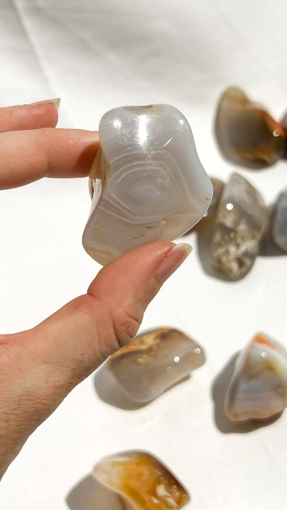 Banded Agate Freeform | Small - Unearthed Crystals