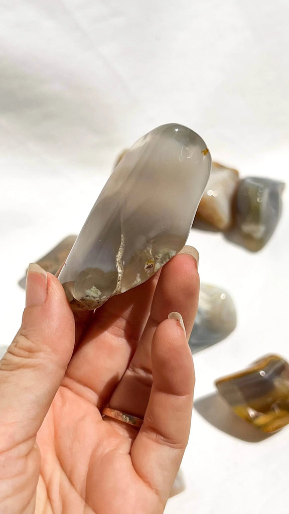 Banded Agate Freeform | Small - Unearthed Crystals