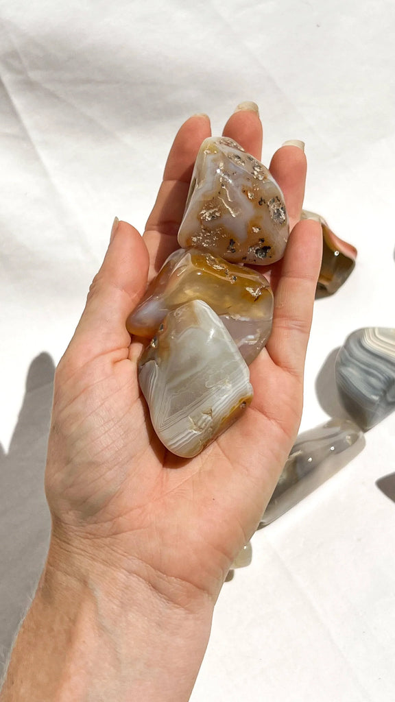 Banded Agate Freeform | Small - Unearthed Crystals