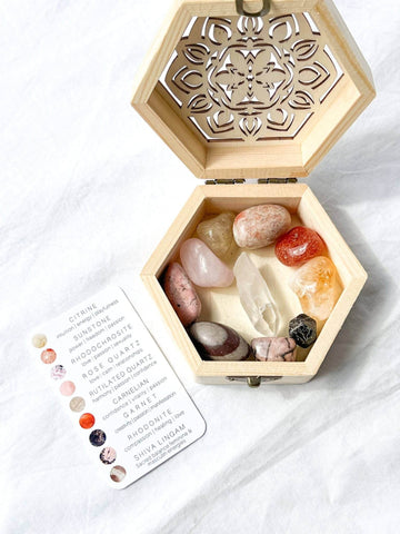 Love + Passion Antidote Box © - Unearthed Crystals