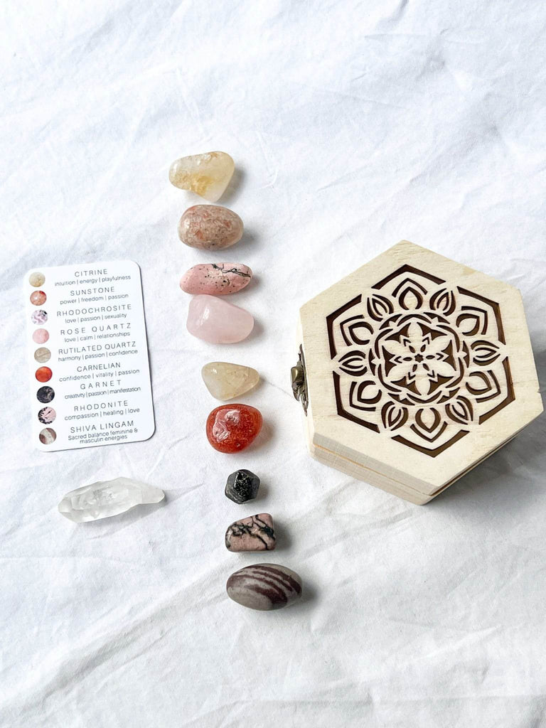Love + Passion Antidote Box © - Unearthed Crystals