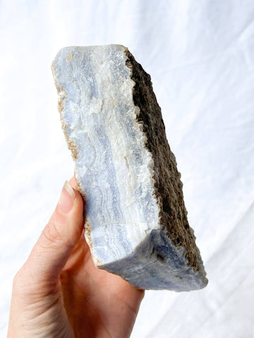 Blue Lace Agate Rough - Unearthed Crystals