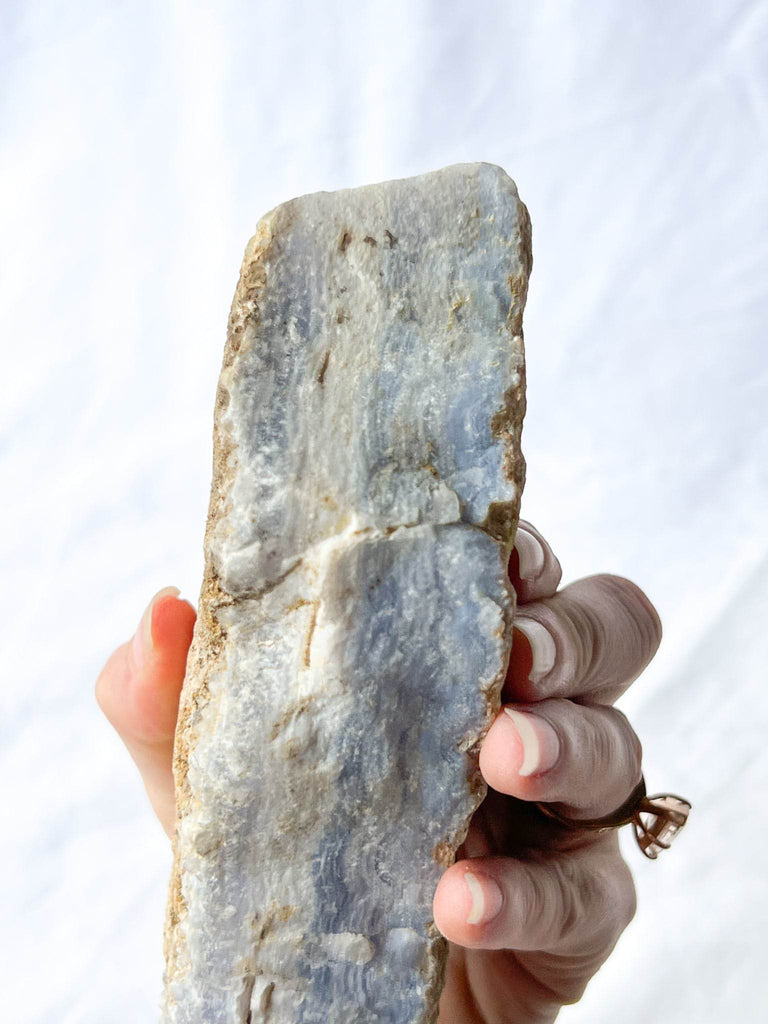 Blue Lace Agate Rough - Unearthed Crystals