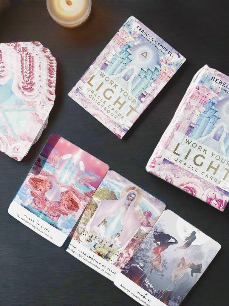 Work Your Light Oracle Cards by Rebecca Campbell - Unearthed Crystals