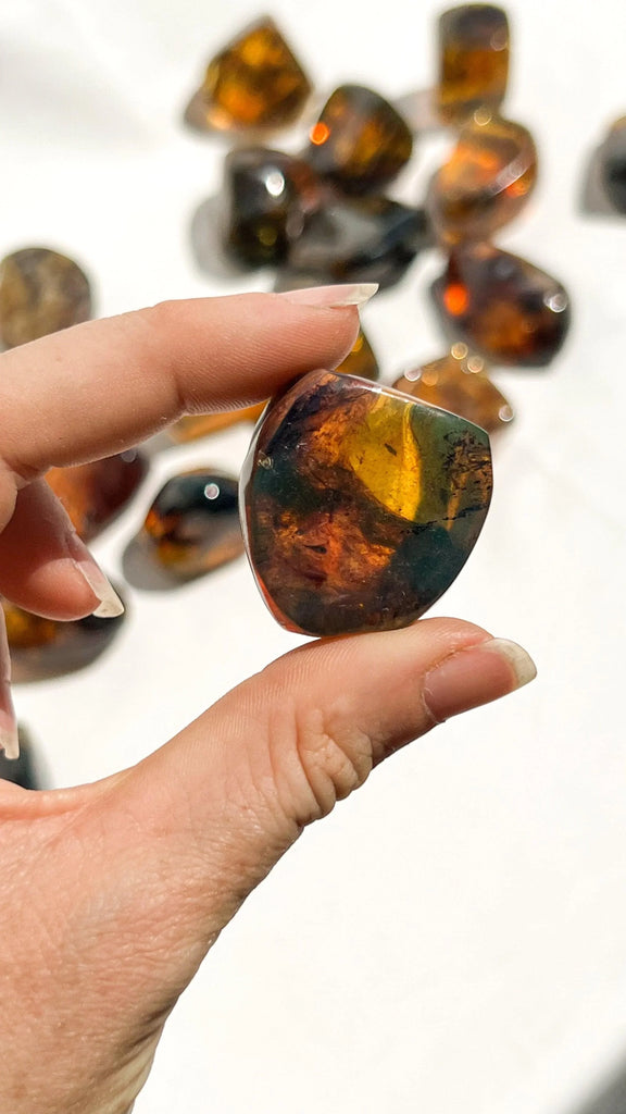 Mexican Amber Freeform | Small - Unearthed Crystals