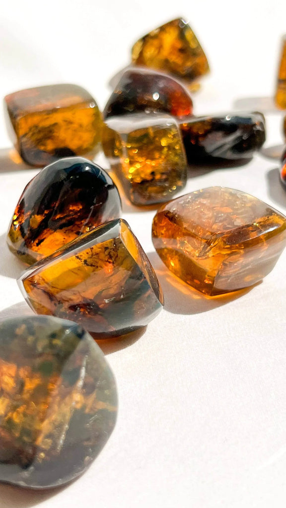 Mexican Amber Freeform | Small - Unearthed Crystals