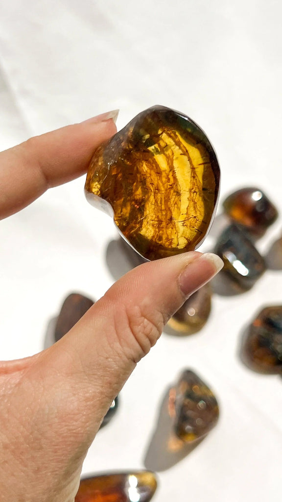 Mexican Amber Freeform | Medium - Unearthed Crystals