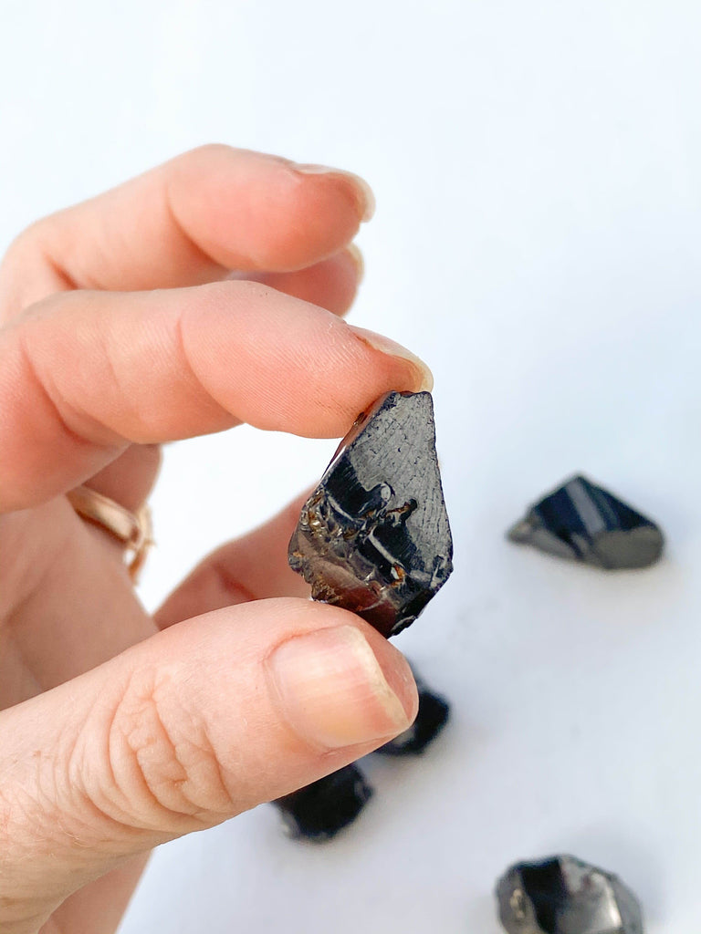 Shungite (Elite) Rough | Extra Small - Unearthed Crystals