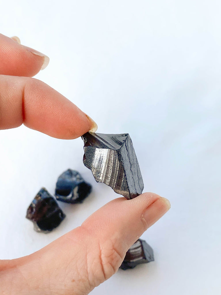Shungite (Elite) Rough | Extra Small - Unearthed Crystals