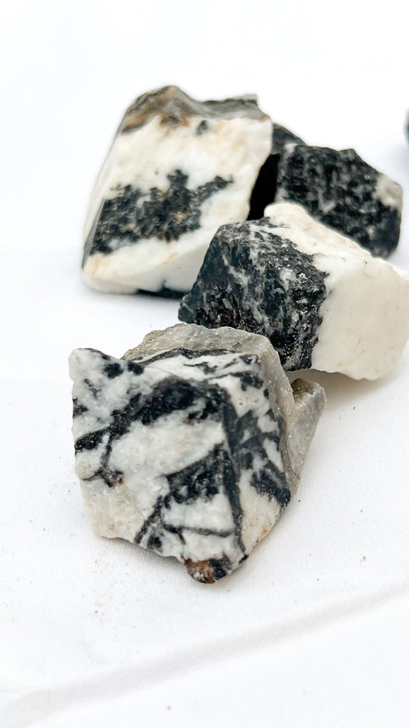 Zebra Jasper Rough | Small - Unearthed Crystals