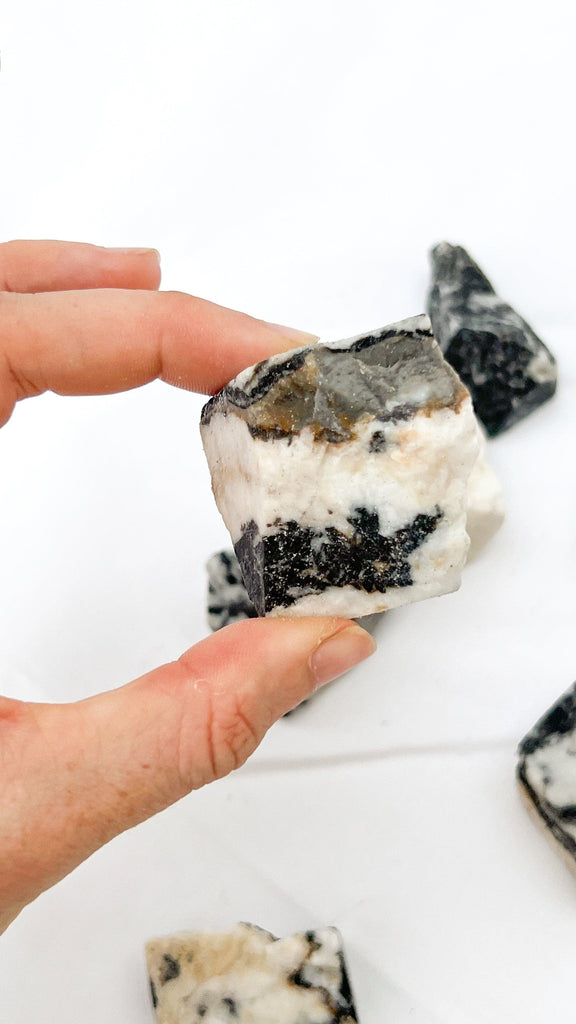 Zebra Jasper Rough | Small - Unearthed Crystals