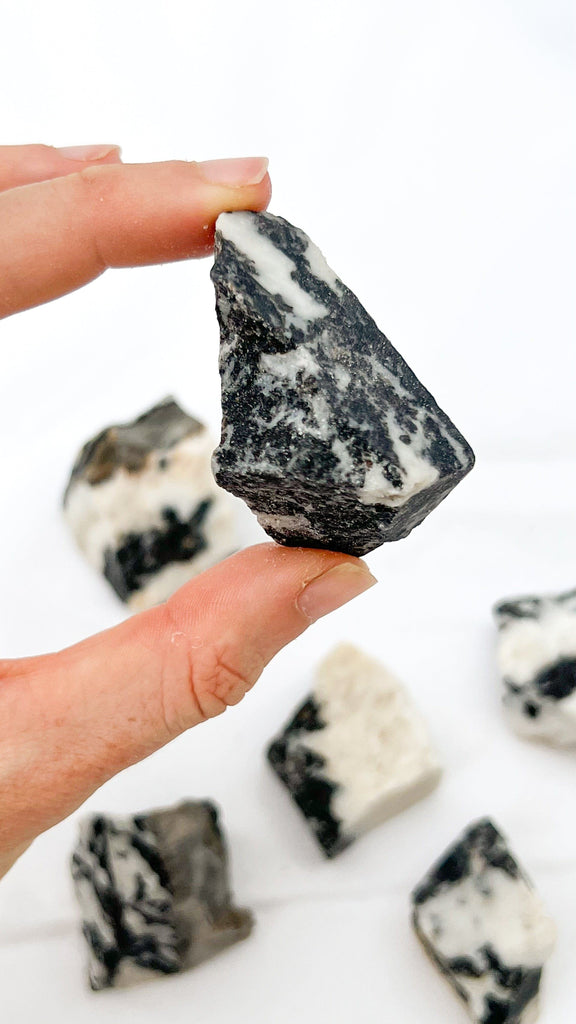 Zebra Jasper Rough | Small - Unearthed Crystals