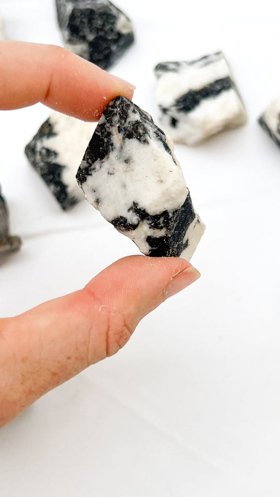 Zebra Jasper Rough | Small - Unearthed Crystals