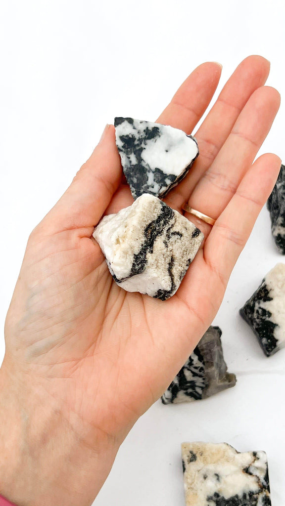 Zebra Jasper Rough | Small - Unearthed Crystals