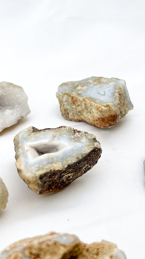 Blue Chalcedony Rough | Medium - Unearthed Crystals