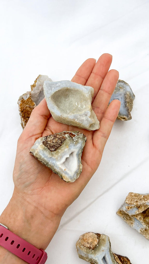 Blue Chalcedony Rough | Medium - Unearthed Crystals