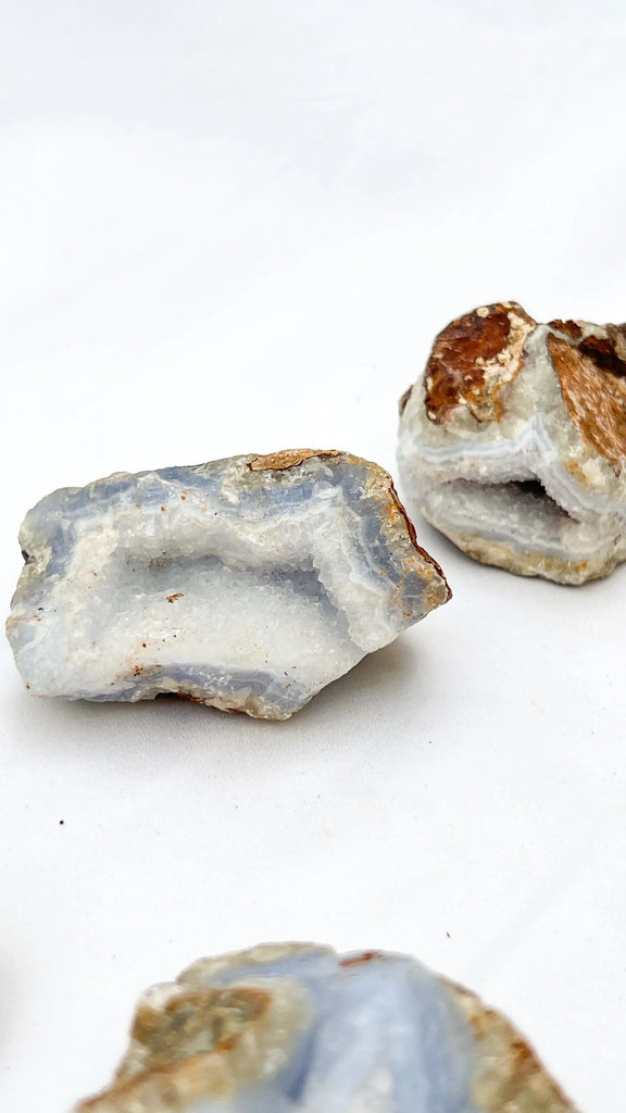 Blue Chalcedony Rough | Large - Unearthed Crystals