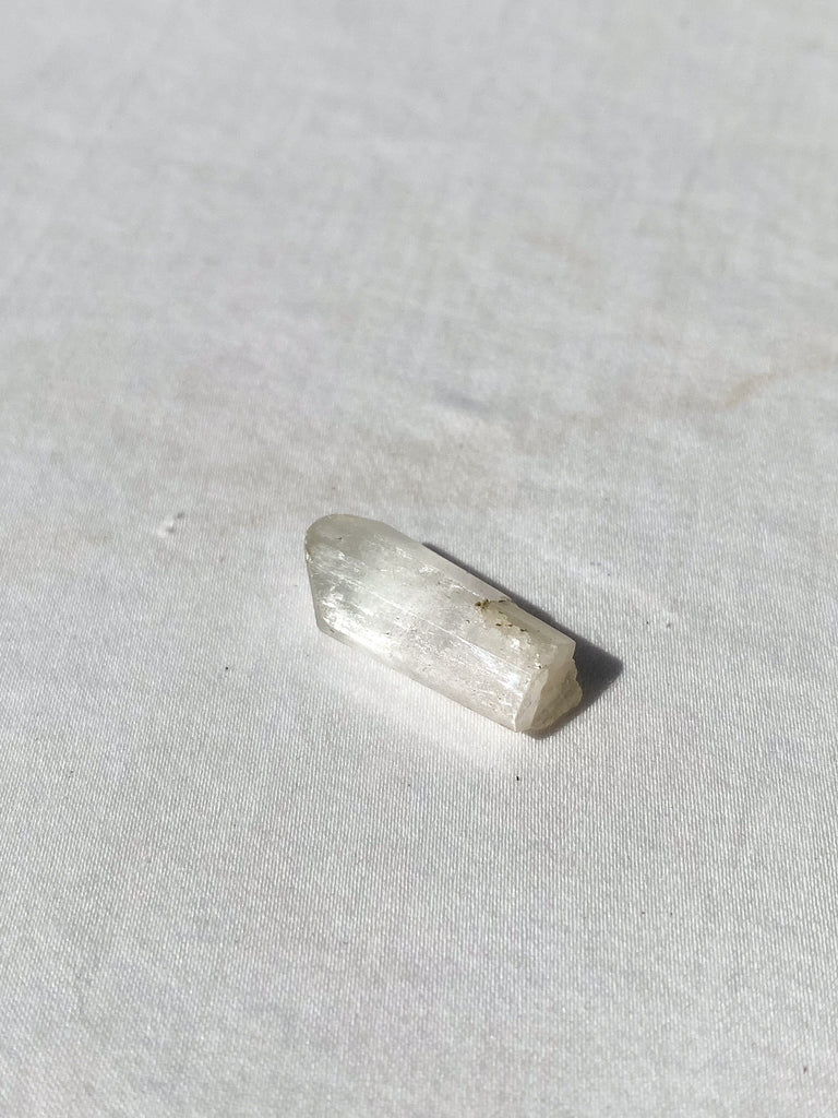 Kunzite Faceted Rod - Unearthed Crystals