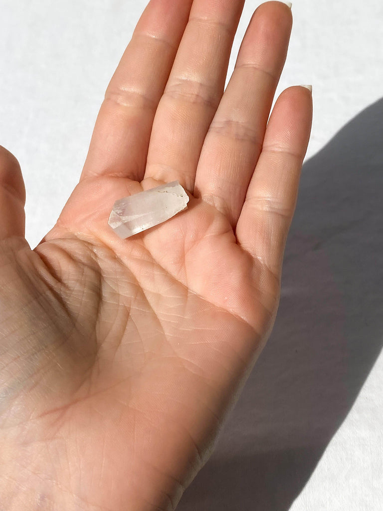Kunzite Faceted Rod - Unearthed Crystals