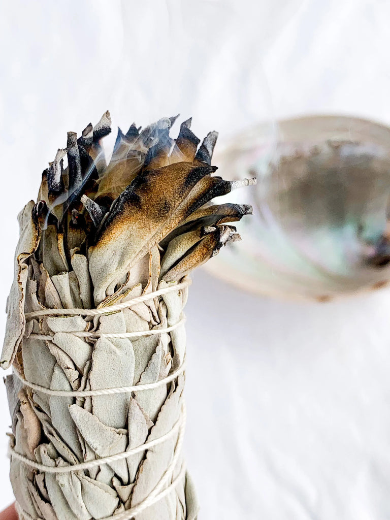 White Sage Cleansing Stick - Unearthed Crystals