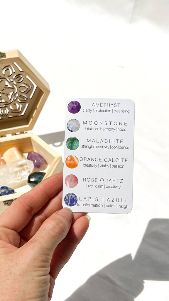 Delivery + Motherhood Antidote Box © - Unearthed Crystals