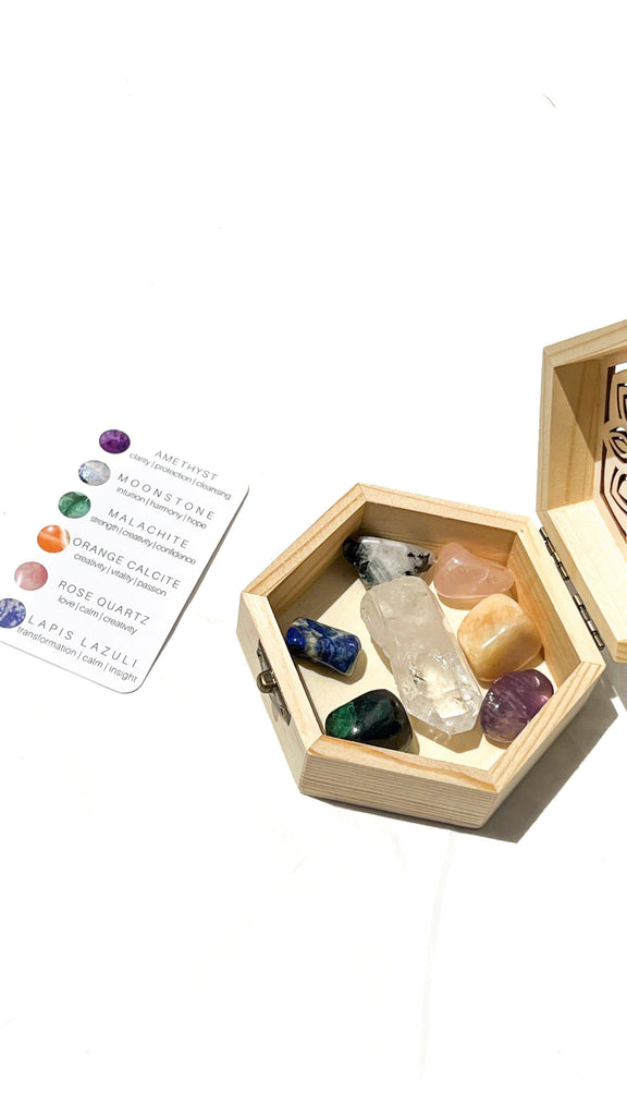 Delivery + Motherhood Antidote Box © - Unearthed Crystals