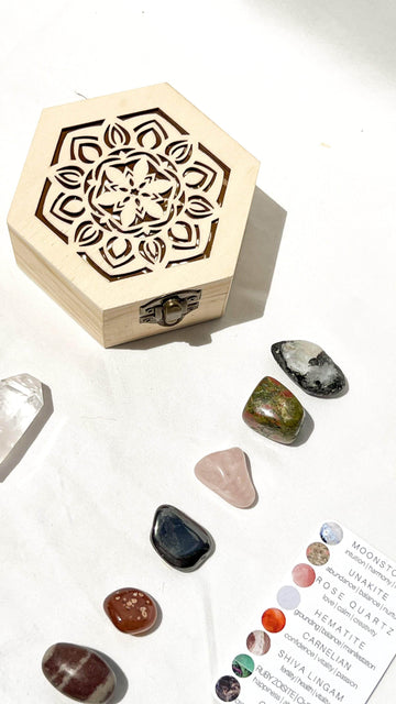 Fertility + Pregnancy Antidote Box © - Unearthed Crystals